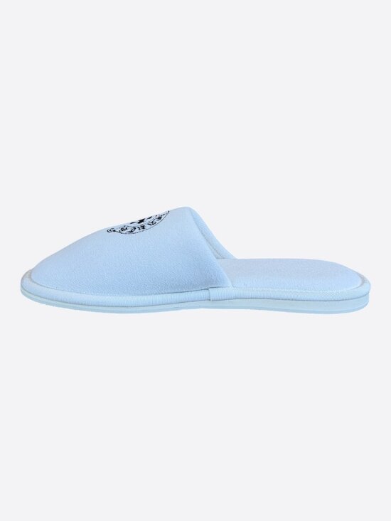 Chrome Hearts White & Black Horseshoe Logo Slippers main image 4